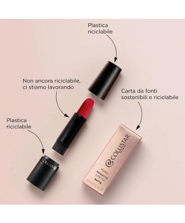 Collistar Make Up - Pure Long-Lasting Matte Lipstick 111 Milan Red - Buy Online on GoSupps.com