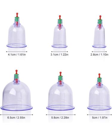 NIMOA Cupping Suction Cups - Traditional Chinese Cupping Massage & Acupuncture Therapy for Pain Relief - Buy Online on GoSupps.com