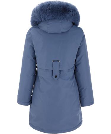 Shop Women's Long Winter Coats | Warm Quilted Jackets with Removable Hood - Waterproof & Breathable - Sizes Up to 3XL in Cream & Blue - Buy Online on GoSupps.com