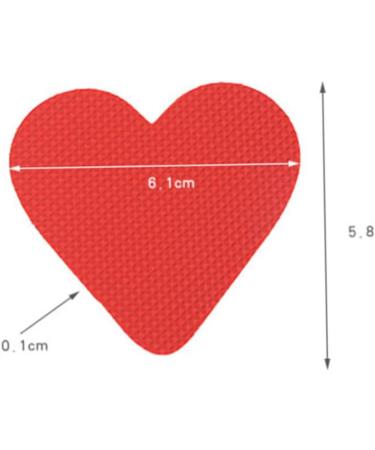 High Heel Sole Protector | Non-Slip Shoe Pads | Anti-Slip Grips - Lattice Red Miss Sticker - Buy Online on GoSupps.com