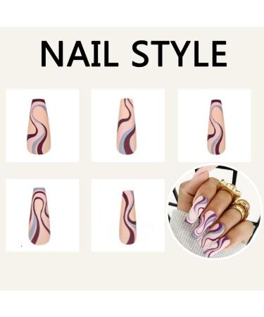 False Nails Exquisite Nail Tablets Glossy Nail Patches for Woman Girl Nail Care Home Salon - Buy Online on GoSupps.com
