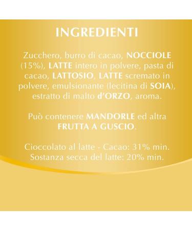 Lindt - Swiss Premium Chocolate Bar - Milk Chocolate Hazelnuts - 300G - Pack of 2 - Buy Online on GoSupps.com