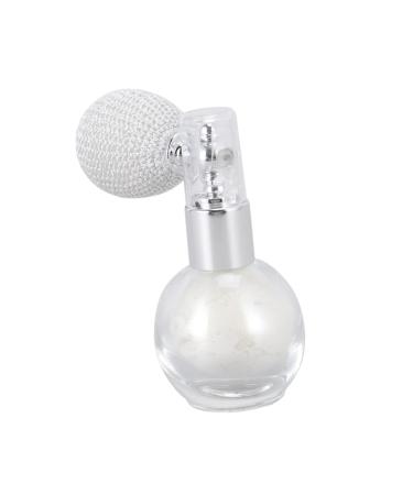 VICASKY Highlighter Spray pour le corps et le visage - Poudre paillettes - Blanc perle - Formule sans huile - Facile utiliser pour et les filles pour les radieuses