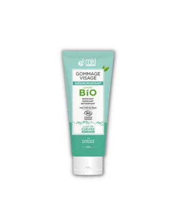 MKL Green Nature Organic Goat Milk Deep Cleansing Facial Scrub 75 ml