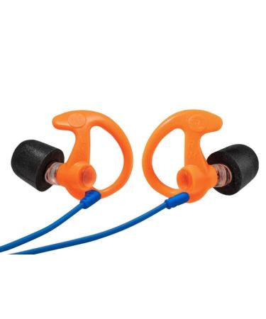 SureFire EP10 Sonic Defenders Ultra Max Filtered Earplugs w/Comply Canal Tips, Reusable, Orange, Medium