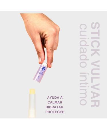 Caestus Pharma SL Vulvar Moisturizing Stick format natural hydration and protection for the female intimate area relief during menopause after birth and after epilation discreet format 5 g - Buy Online on GoSupps.com