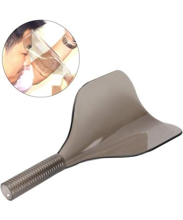 Hairdressing Face Mask Cover for Cutting, Dyeing & Styling - Transparent Gray - Buy Online on GoSupps.com