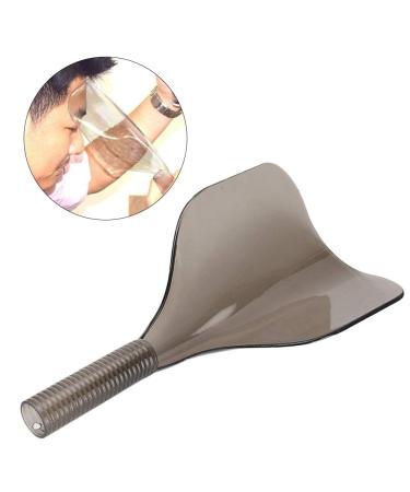Professional Hairdressing Face Cover - Transparent Gray Hairspray Shield for Salon Styling Tools - Buy Online on GoSupps.com