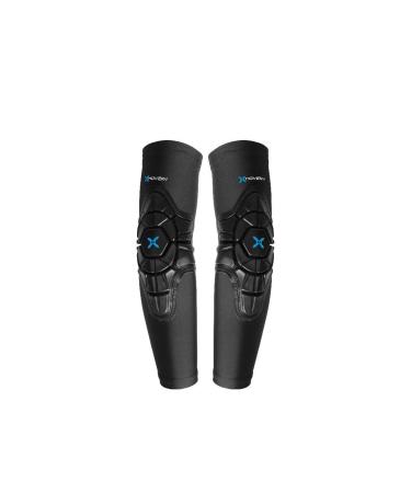 Hover-1 Mens Lightweight Elbow Pads Protective Hard Shell, Black, Medium