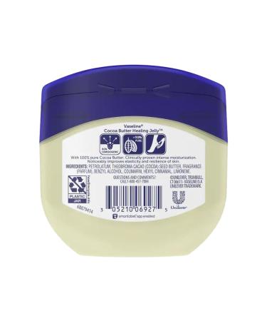 Vaseline Petroleum Jelly with Cocoa Butter 7.5 oz | Pack of 4 | Moisturizing Skin Care | International Shipping - Buy Online on GoSupps.com