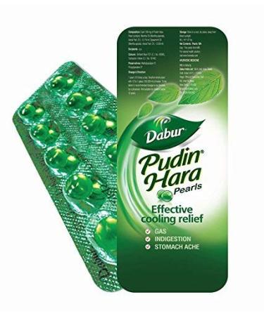 Dabur Pudin Hara Pearls 10 Capsules (Pack of 5)