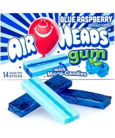 Airheads Sugar Free Candy Gum Variety Pack 6 x 34g - Blueraspberry Watermelon Raspberry lemonade Gum - Buy Online on GoSupps.com