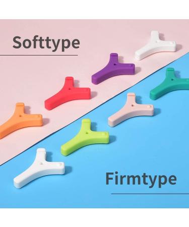 Y-Kelin Y-Shaped Aligner Chewies for Invisalign Trays - Green and White Hard Chewies for Orthodontic Aligner Seating - Buy Online on GoSupps.com
