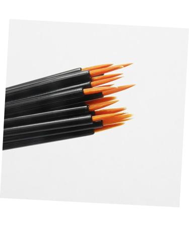 PLAFOPE 100pcs Eyeliner Eyeliner Small Eyeliner Brush Lip Liner Marker Liner Makeup Brush Orange - Buy Online on GoSupps.com