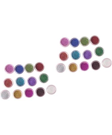 Didiseaon 24 Boxes Glitter Eyeshadow Pigments Glitter Eyeshadow Powder Eye Shadow Powder - Buy Online on GoSupps.com
