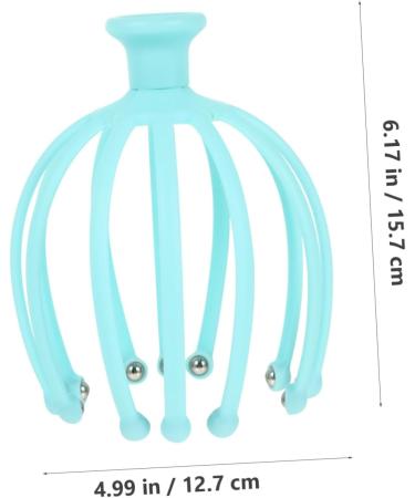 Foytoki Head Massager - Octopus Scalp Massage Device & Gua Sha Tool for Therapeutic Relief | Multifunctional Head Massager for Relaxation - Buy Online on GoSupps.com