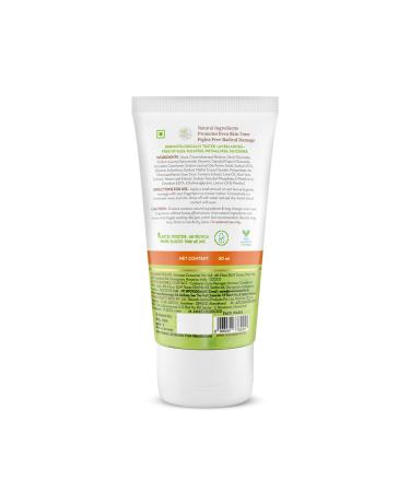 Mamaearth Vitamin C Face Wash - Gentle Exfoliator with Turmeric for Skin Illumination | Hydrating & Sulfate-Free | 1.69 Fl Oz (50ml - Buy Online on GoSupps.com