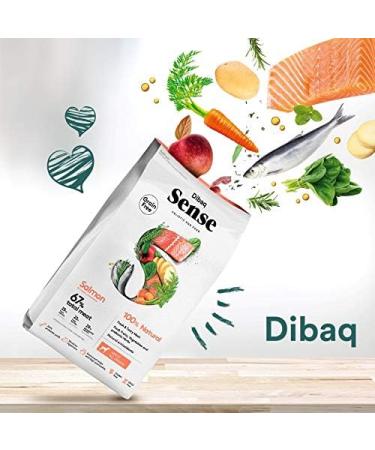 Dibaq Sense: Salmon and Turkey Croquettes for Dogs Special Puppies. 100% Natural and Grain Free. 2 kg - Buy Online on GoSupps.com