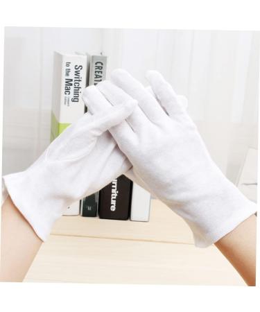 Gatuida 36 Pairs Anti-Spitting Work Cosmetic Moisturizing Coin Cotton Work Cotton Working Spa Wen Wan White Labor Protection Cotton - Buy Online on GoSupps.com