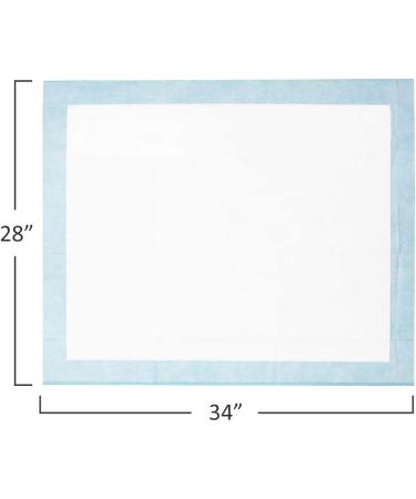 BV X-Large Dog Training Pads 28x34 - 40 Count | Quick Absorb Puppy Pee Pads - Buy Online on GoSupps.com