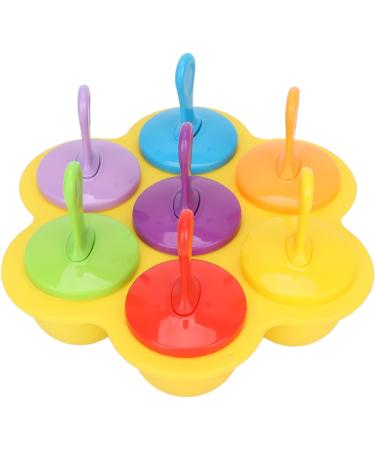 ZJchao Face Massage Ice Roller - Reusable Silicone Ice Tray for Fine Lines & Facial Care | Cold Beauty Tool (Yellow) - International Shipping Available - Buy Online on GoSupps.com