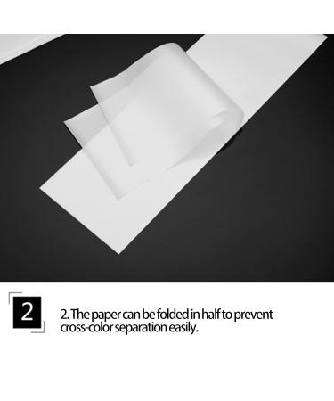 100Pcs Reusable Hair Coloring Sheets - Plastic Foils for Salon & Barber Use | Dyeing Wraps for Easy Color Application - Buy Online on GoSupps.com