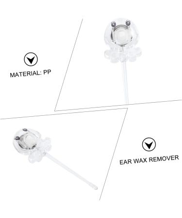Infant Octopus Spoon for Ear Wax Removal - Illuminated Plastic Light with Curette, Cartoon Design - Reusable Cleaning Tool for Adults and Kids - Buy Online on GoSupps.com