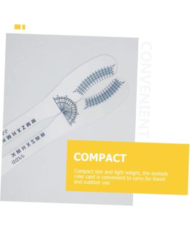 FOMIYES 10pcs Eyelash Measuring Ruler Eyelashes Lash Ruler Length Ruler Curly - Buy Online on GoSupps.com
