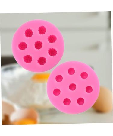 MAGICLULU Decor 4 Pcs Cakesicles Mold Non-Stick Mold Silicone Mold Cake Decorations Pink Mold Cake Decorating Tool Fondant Mold DIY Mold Cake Toppers Cake Mold Blueberry Fondant Cake medium - Buy Online on GoSupps.com