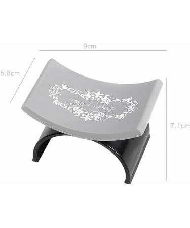 Nail Armrest Cushion Detachable Eco-Friendly U-Shape Nail Art Pillow Nail Tools Equipment for Girls Black - Buy Online on GoSupps.com
