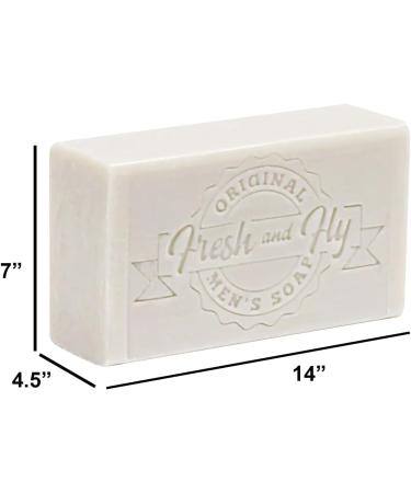 Fresh and Fly Ball Soap for Men Gentle and Cleansing Natural Soap Bar- Infused with Tea Tree Oil Coconut Oil Shea Butter - Moisturizing Ball Wash for Men - Buy Online on GoSupps.com
