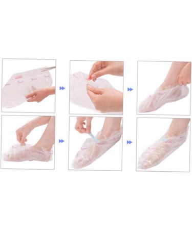 FRCOLOR Beauty Mask 2 Pairs Dead Skin Callus Exfoliating Foot Mask Pedicure Moisturizing Mask Spa Foot Socks Dead Skin Remover for Feet Hard Nourish Foot Patch Non-woven Plus Plastic Bag - Buy Online on GoSupps.com