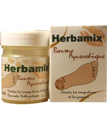 Herbamix Ayurvedic Balm for Feet and Hands Cracks and Cracks Pot 20 g
