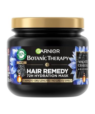 GARNIER Botanic Masque th rapeutique pour cheveux au charbon magn tique 340 ml