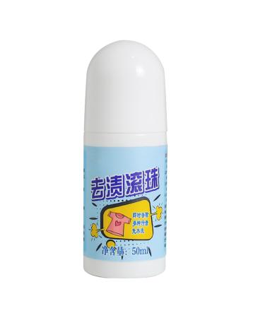 Stain Remover For Clothes | 50ML Laundry Liquid Cleaner Roller On | Home Cleaning Agent For Jeans Clothing Pants Carpet Down Jacket Pinnkl