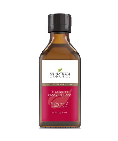Black Currant Oil - 100% Pure Anti Aging Cold Pressed Oil for Skin, Hair & Immune System - Regulates Hormonal Balance - Tissue Repair Support - 3.4oz - Buy Online on GoSupps.com