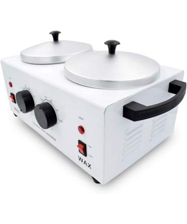 Huanyu Electric Wax Warmer Pro - Adjustable Chocolate Melter with 2 Pots for Professional Skin Care - Buy Online on GoSupps.com