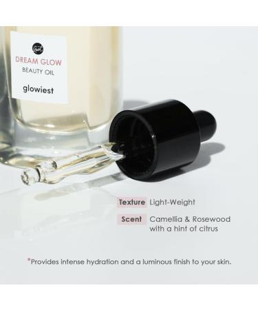 DREAM GLOW BEAUTY OIL - Natural Multi Oil for All Skin Types | Clean Beauty with Camellia Japonica & Castor Oil - 30ml - Buy Online on GoSupps.com