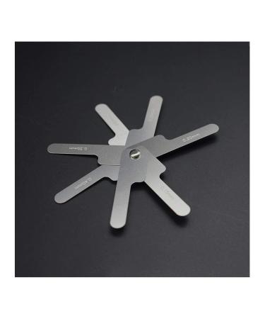 Orthodontic Gap Ruler Dental Interproximal Reduction Gauge Ruler Tooth Gap Measuring IPR System Stainless Steel Orthodontic Instrument