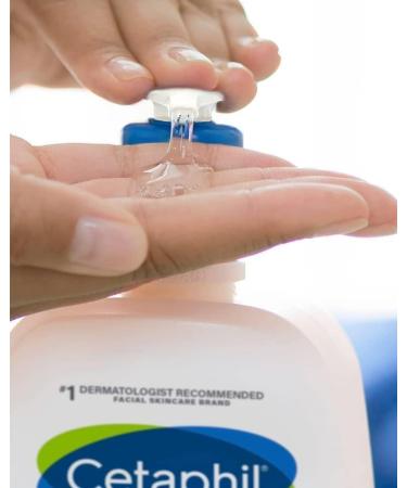 Cetaphil Daily Facial Cleanser 8 fl oz (237 ml) - Gentle Skin Care for All Skin Types | Buy Internationally - Buy Online on GoSupps.com