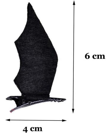 4PCS Halloween Bat Hair Clips Bat Hairpin Cartoon Hair Clips Hair Accessories Cosplay Costume - Buy Online on GoSupps.com