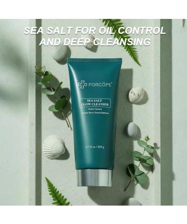 PORCOPE Brightening Skincare Set - Includes Facial Cleanser Serum and Brightening Facial Mask a Moisturizing, Brightening, Repairing and Anti-Aging Facial Care Eet to Improve Rough Skin - Buy Online on GoSupps.com