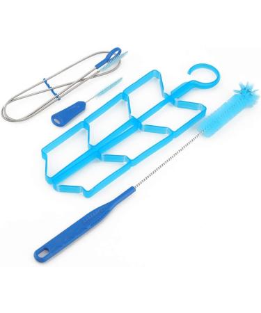 Water Bubble Cleaning Set | Foldable Drinking Water Brush | Compact Outdoor Picnic Tool - Buy Online on GoSupps.com