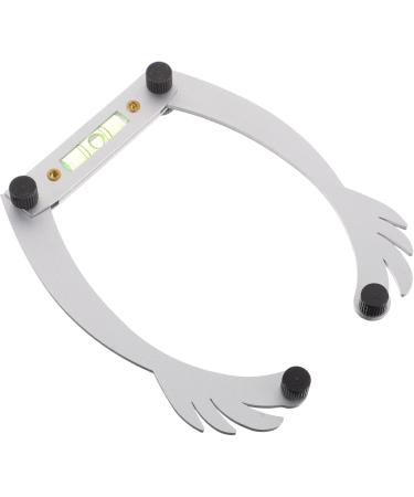 Beavorty 4pcs eye brow shaping kit white white outfit brow mapping kit suite aluminum alloy eyebrow line - Buy Online on GoSupps.com