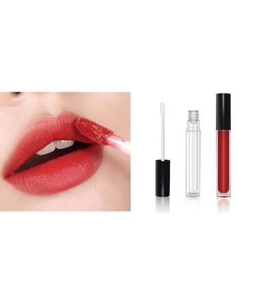 10 Pack 10ml DIY Empty Lip Gloss Tubes | Refillable Lip Balm & Lipstick Containers with Black Caps & Funnel - Perfect for Custom Lip Makeup - Buy Online on GoSupps.com