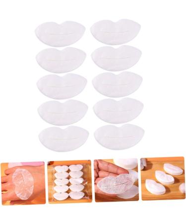 minkissy 2000 Pi ces Papier De Masque L vres En Soie Masques L vres Compress es Hydratant Pour Les L vres Masques L vres Au Collag ne Se Soucier Blanche Fibres V g tales Gel - Buy Online on GoSupps.com