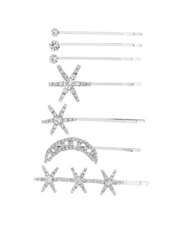 MAGICLULU 1 Set Fringe Bobby Pin Hair Barrettes Hair Clips Rhinestone Barrettes Hair Accessories Rhinestone Hair Clip Hair Clips for Hair Clips for Women