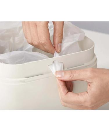 Joseph Joseph IW2 Compostable Bags - 50 Pack for Food Waste Biodegradable 4L Garbage Bags - Eco-Friendly & White - Buy Online on GoSupps.com