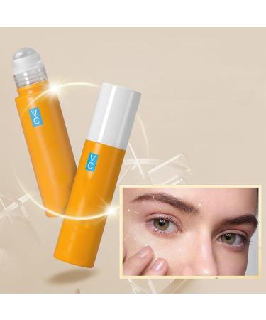 Huile pour les yeux la vitamine C roll-on essence anti-rides pour poches sous les yeux et cernes soin hydratant 10 ml rouleau de s rum pour les yeux anti-rides contre les cernes les poches - Buy Online on GoSupps.com