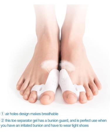 MEETCARE Bunion Corrector 8pcs Set for Women and Men - Orthopedic Splint for Big Toe Pain Relief and Toe Straightening - Buy Online on GoSupps.com